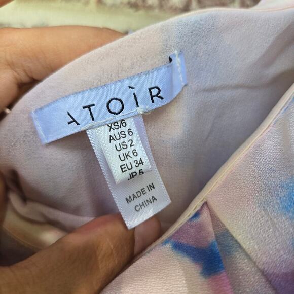 Atoir The Whirlwind Dress Dreamscape Print  Size 2 - Picture 8 of 8